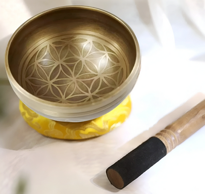 Tibetan Singing Bowl-Flower of Life