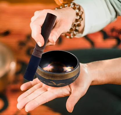 Tibetan Singing Bowl - Lotus